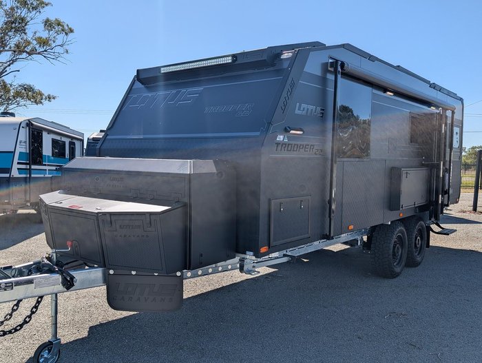 2025 Lotus Caravans 22' Rear Club Trooper