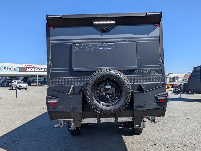 2025 Lotus Caravans 22' Rear Club Trooper