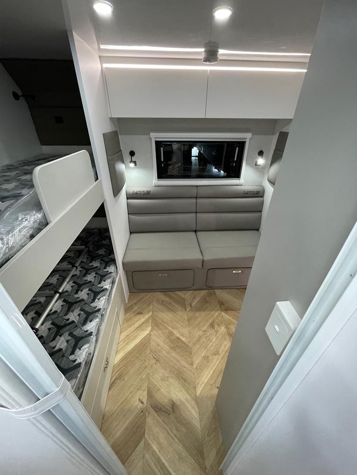 2025 Lotus Caravans 23'5 Dual Door Off Grid Double Bunk