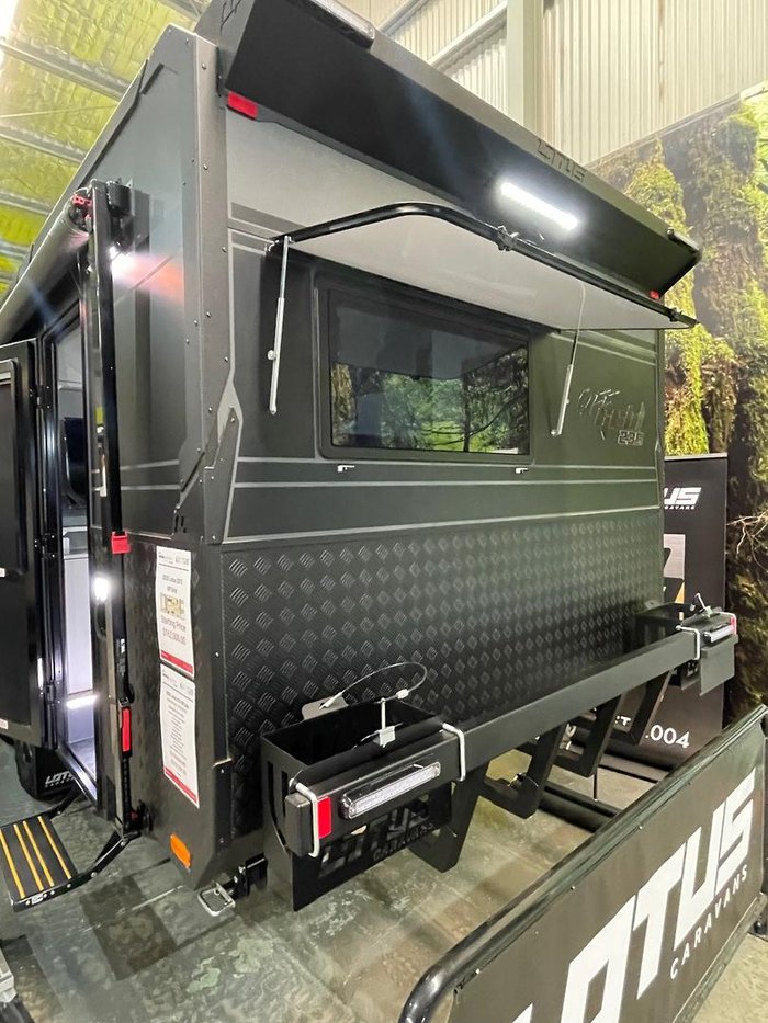 2025 Lotus Caravans 23'5 Dual Door Off Grid Double Bunk