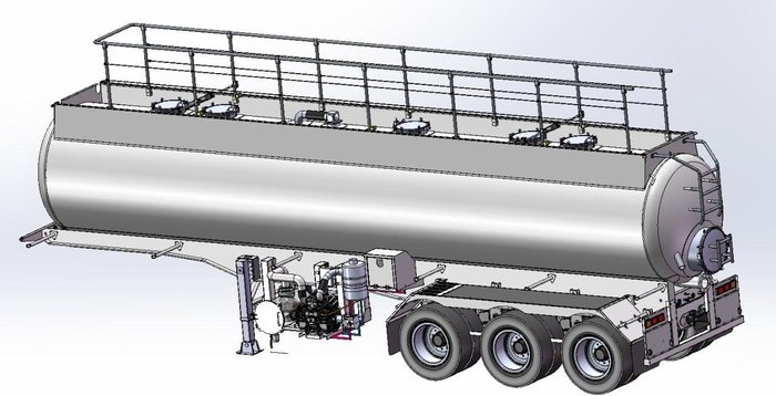 2025 Stonestar 26000 Litre Vac Tank With Pump