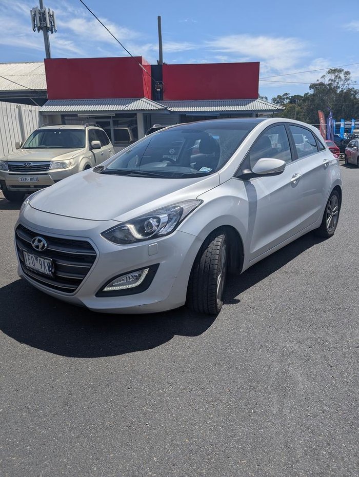 2015 Hyundai i30 Premium GD3 Series II MY16 Platinum Silver