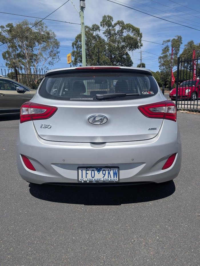 2015 Hyundai i30 Premium GD3 Series II MY16 Platinum Silver