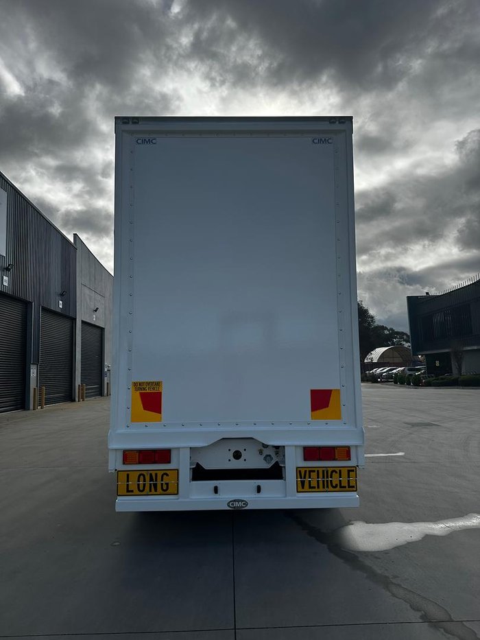2025 CIMC 34 Pallet Drop Deck Mezz Curtainsider B Double