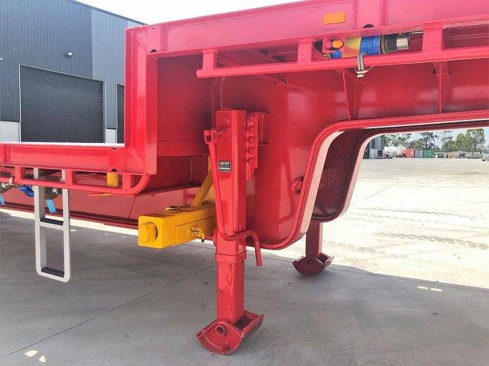 2025 CIMC 45' (22 Pallet) Drop Deck Flat Top (Roadtrain Coupling Provision)