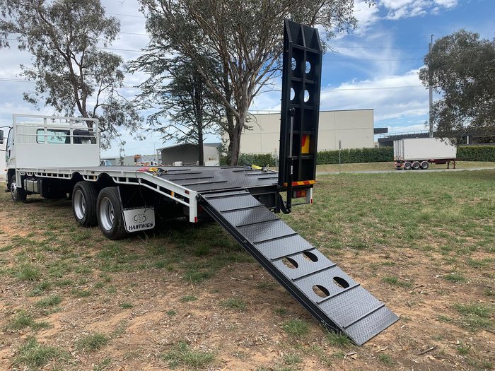 2015 Fuso 2427 6X2 Allison Auto Trans Beavertail White