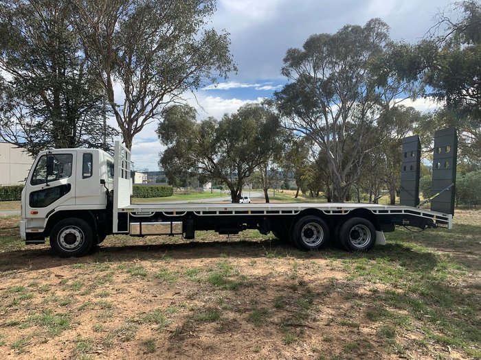 2015 Fuso 2427 6X2 Allison Auto Trans Beavertail White