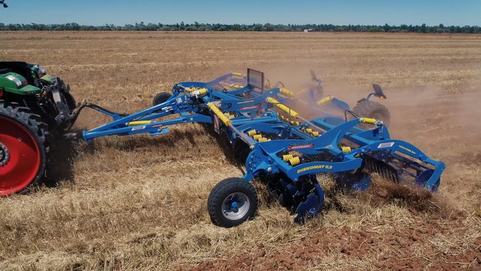 0 Farmet Diskomat 8.5Ps Heavy Duty Trailing Speed Disc New BLUE