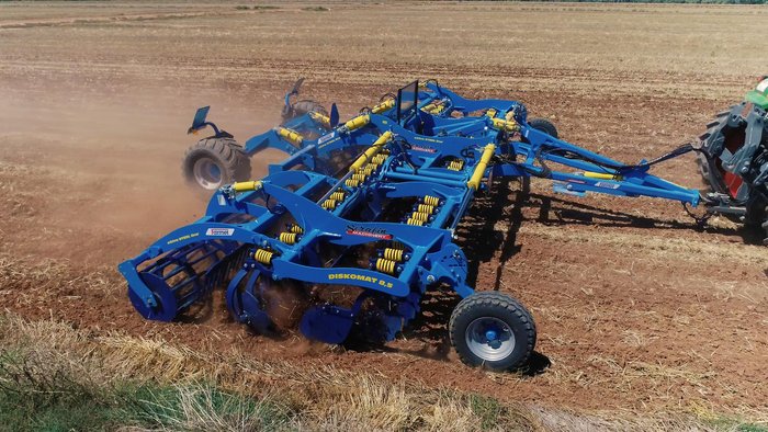 0 Farmet Diskomat 8.5Ps Heavy Duty Trailing Speed Disc New BLUE