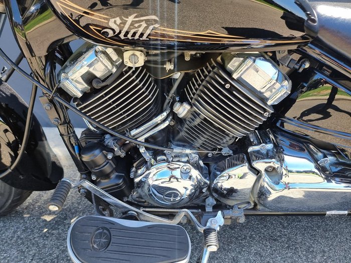 2016 Yamaha V-Star XVS650A Classic V-Star Black