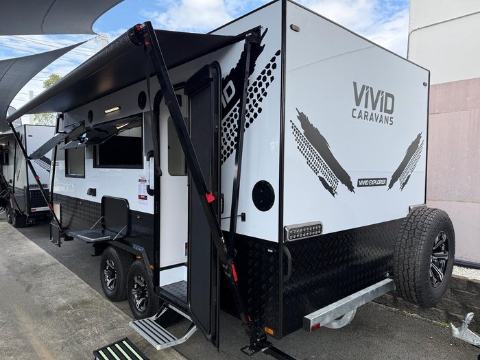 2025 Vivid Caravans Explorer 189 L Shaped Dinette