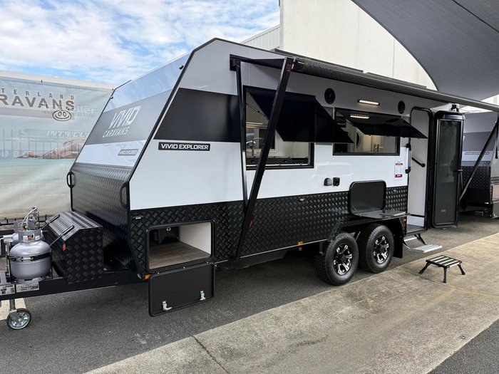 2025 Vivid Caravans Explorer 189 L Shaped Dinette