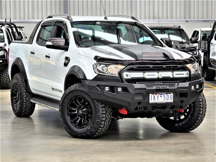 2017 Ford Ranger Wildtrak PX MkII 4X4 Dual Range Frozen White