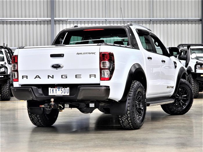 2017 Ford Ranger Wildtrak PX MkII 4X4 Dual Range Frozen White