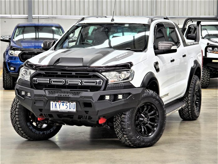 2017 Ford Ranger Wildtrak PX MkII 4X4 Dual Range Frozen White