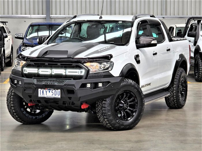 2017 Ford Ranger Wildtrak PX MkII 4X4 Dual Range Frozen White