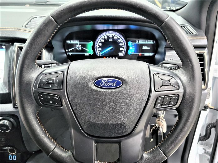 2017 Ford Ranger Wildtrak PX MkII 4X4 Dual Range Frozen White