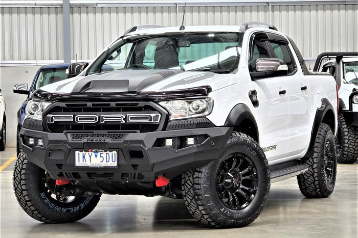 2017 Ford Ranger Wildtrak PX MkII 4X4 Dual Range Frozen White