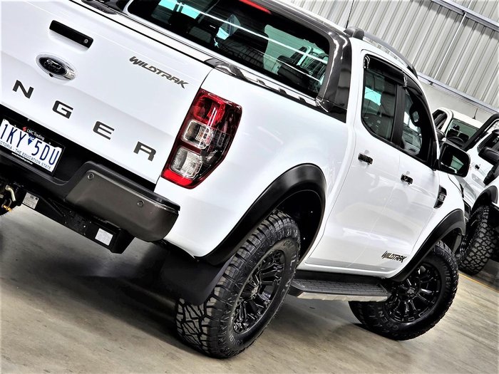 2017 Ford Ranger Wildtrak PX MkII 4X4 Dual Range Frozen White
