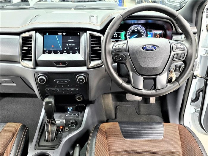 2017 Ford Ranger Wildtrak PX MkII 4X4 Dual Range Frozen White