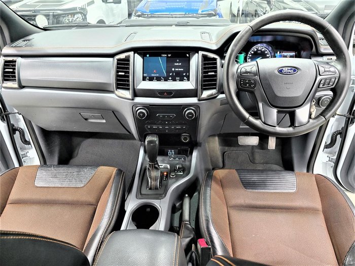 2017 Ford Ranger Wildtrak PX MkII 4X4 Dual Range Frozen White