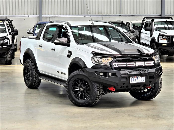 2017 Ford Ranger Wildtrak PX MkII 4X4 Dual Range Frozen White