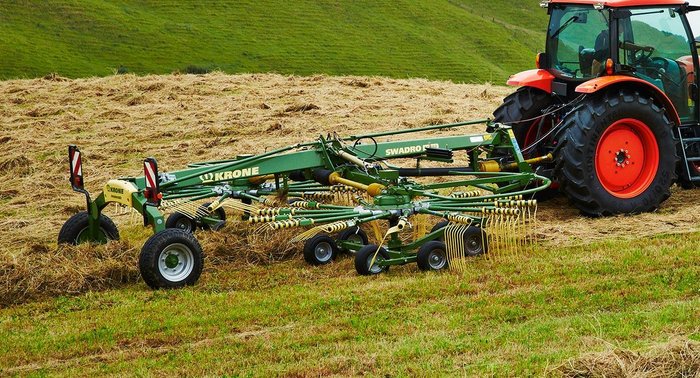 2025 Krone Swadro Tc760 Plus Twin Centre Hay Rake
