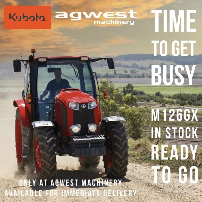 2025 Kubota M126gx 125 Hp Tractor