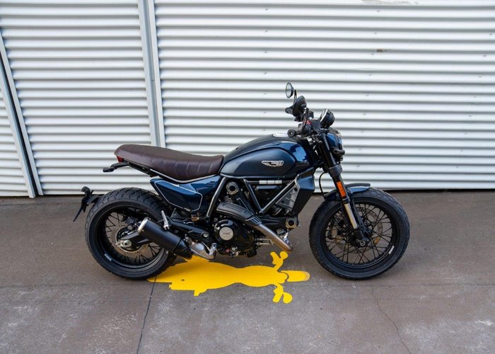 2024 Ducati Scrambler Nightshift Scrambler Blue
