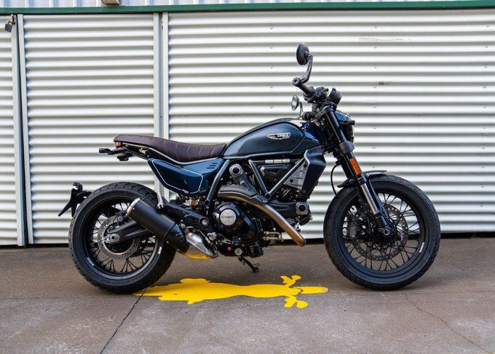 2024 Ducati Scrambler Nightshift Scrambler Blue