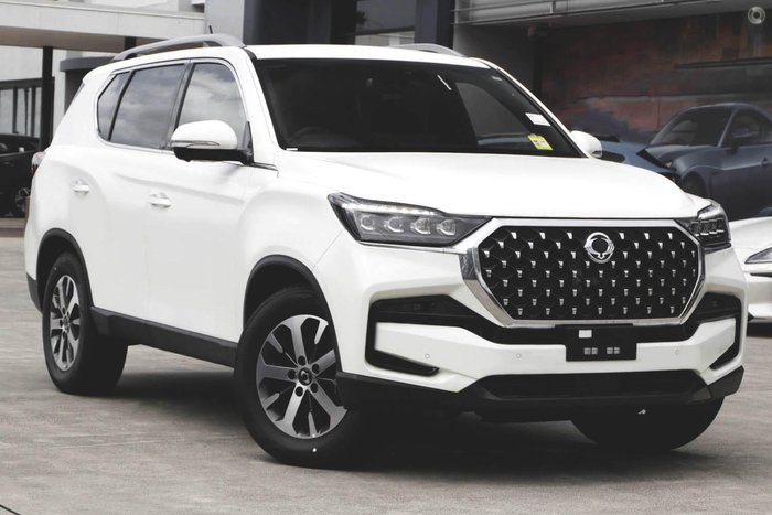 2023 SsangYong Rexton Ultimate Y461 MY24 4X4 Dual Range Grand White