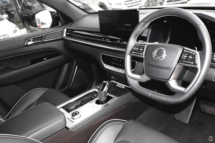 2024 SsangYong Rexton Ultimate Sport Pack Y461 MY24 4X4 Dual Range Space Black