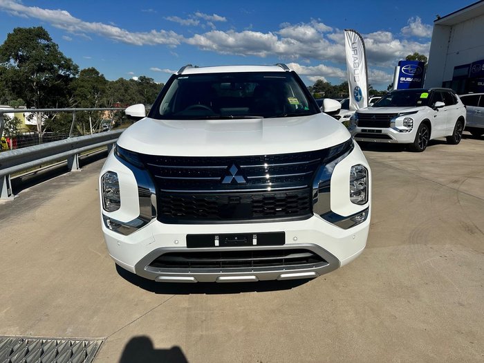 2024 Mitsubishi Outlander PHEV Exceed ZM MY24 AWD White