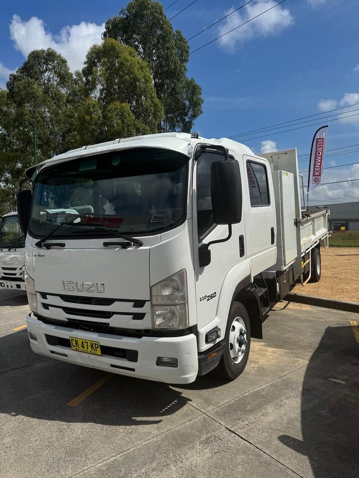 2017 Isuzu Frr 110/260 Crew Cab Tipper FRR 110/260 CREW CAB WHITE