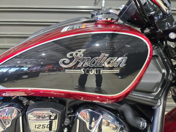 2025 INDIAN 2025 INDIAN 1250CC CLASSIC SCOUT WITH TECH MAROON