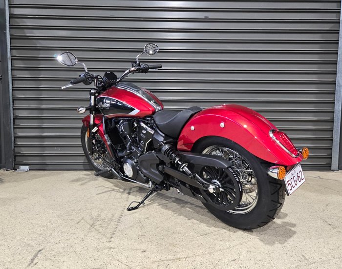 2025 INDIAN 2025 INDIAN 1250CC CLASSIC SCOUT WITH TECH MAROON
