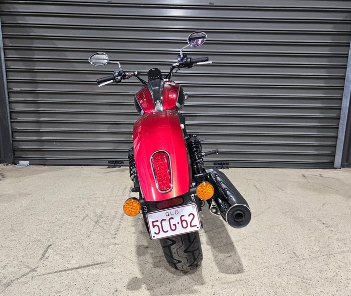 2025 INDIAN 2025 INDIAN 1250CC CLASSIC SCOUT WITH TECH MAROON