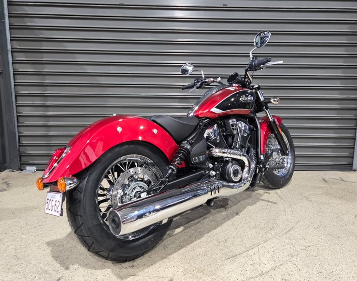 2025 INDIAN 2025 INDIAN 1250CC CLASSIC SCOUT WITH TECH MAROON
