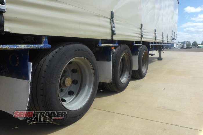 2008 Maxitrans 22 Pallet Dropdeck Curtainsider with Mezz Road Train Lead