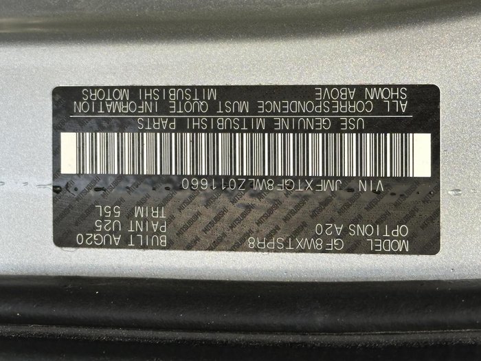 2020 Mitsubishi Outlander ES