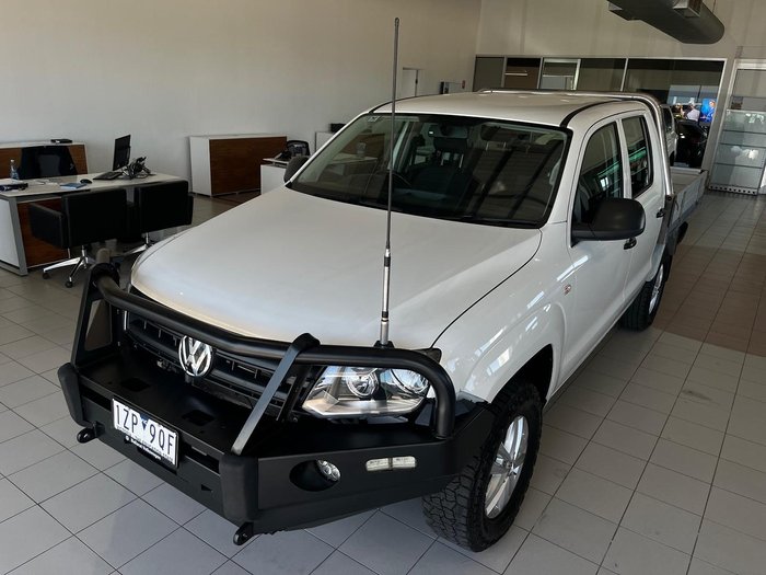 2022 Volkswagen Amarok TDI420 Core 2H MY22 4X4 Constant Candy White
