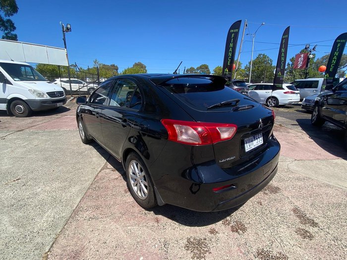 2011 Mitsubishi Lancer SX CJ MY11 Black