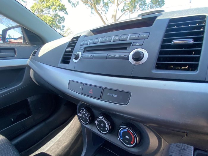 2011 Mitsubishi Lancer SX CJ MY11 Black