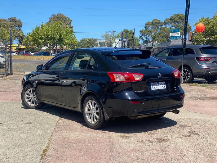 2011 Mitsubishi Lancer SX CJ MY11 Black