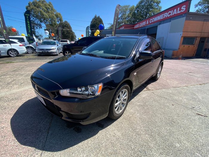2011 Mitsubishi Lancer SX CJ MY11 Black