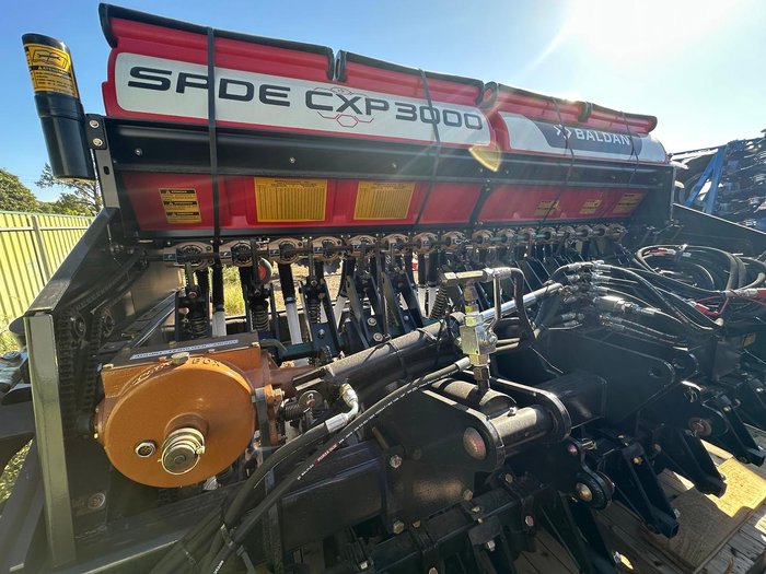 0 Baldan Spd-E 3000 Double Disc Seeder New RED