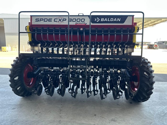 0 Baldan Spd-E 3000 Double Disc Seeder New RED