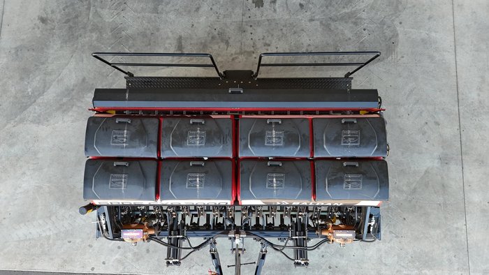 0 Baldan Spd-E 3000 Double Disc Seeder New RED