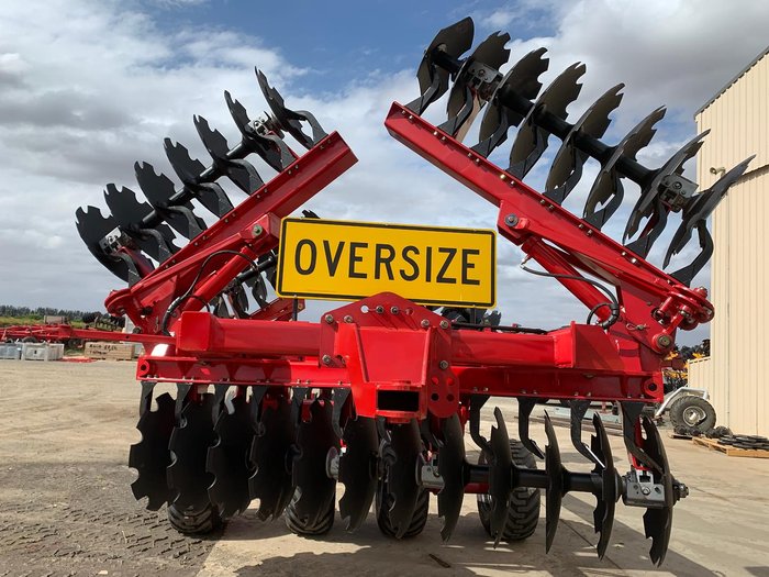 0 Tatu Gcro 7010 48 Plate Offset Disc New RED