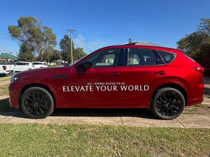 2024 Mazda CX-60 G40e GT KH Series AWD Soul Red Crystal